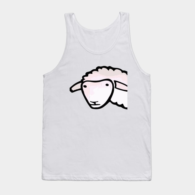 Sheep Tank Top by PopGraphics